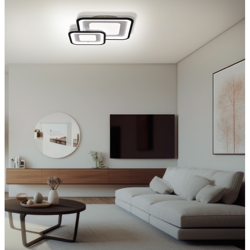 Brilagi - Plafon LED regulável TANDORA LED/49W/230V 3000/4000/6000K + comando à distância