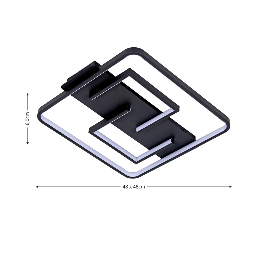 Brilagi - Luminária de teto LED dimmerizável VELO LED/34W/230V 3000/4000/6000K + controlo remoto