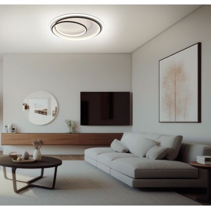 Brilagi - Luminária de teto LED regulável VELO LED/38W/230V 3000/4000/6000K + comando à distância