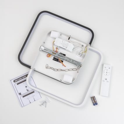 Brilagi - Luminária de teto LED regulável VELO LED/64W/230V 3000-6500K + comando à distância