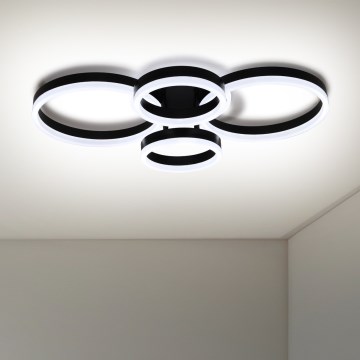 Brilagi - Plafon LED regulável ORBITS LED/49W/230V 3000/4000/6000K + comando à distância