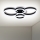 Brilagi - Plafon LED regulável ORBITS LED/49W/230V 3000/4000/6000K + comando à distância