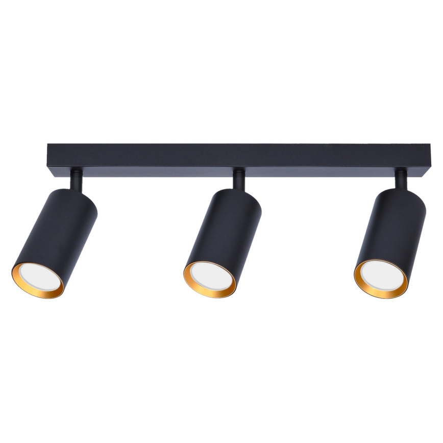 Brilagi - Spot LED dimerizável SELE 3xGU10/6,5W/230V 2700-6500K preto/dourado