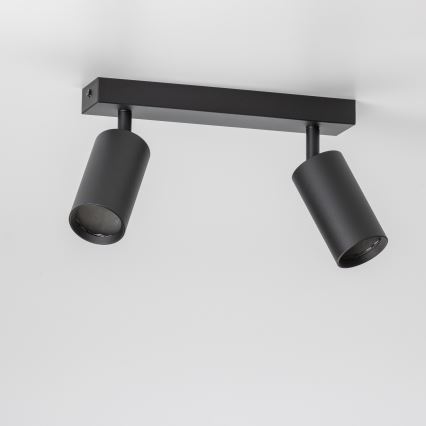 Brilagi - Spot LED dimerizável SELE 2xGU10/6,5W/230V 2700-6500K preto