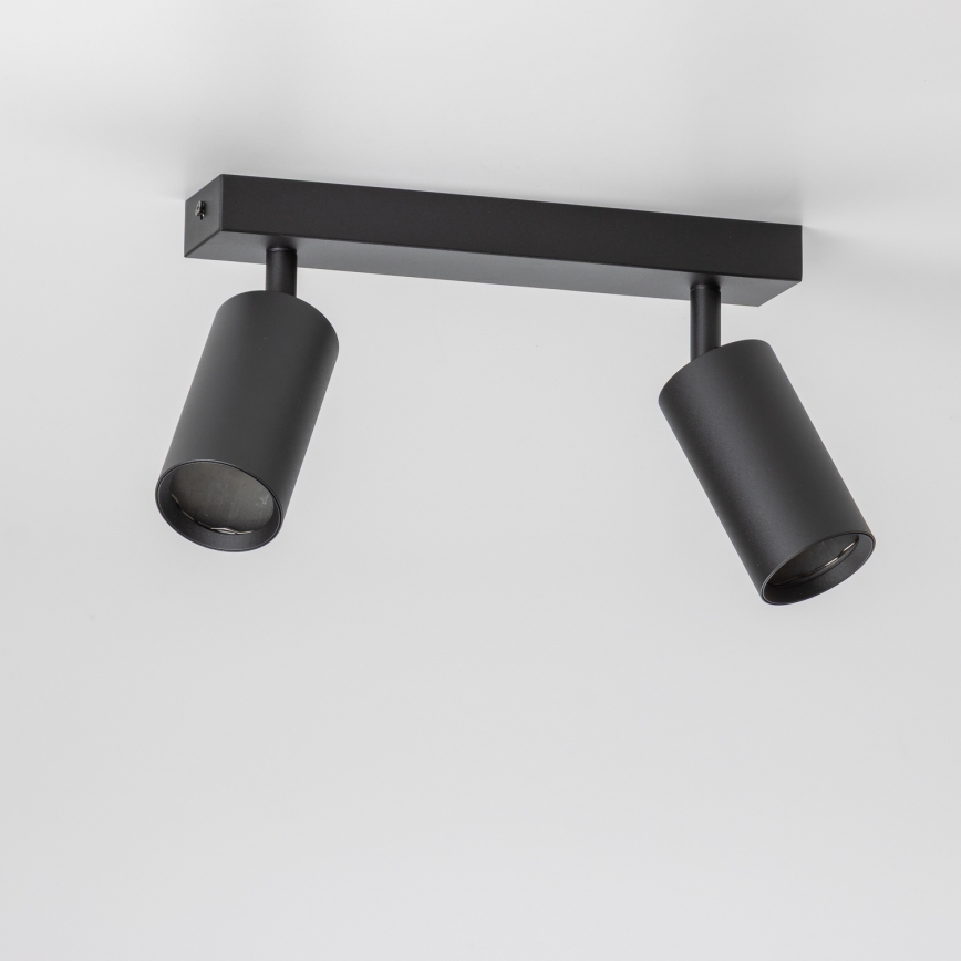 Brilagi - Spot LED dimerizável SELE 2xGU10/6,5W/230V 2700-6500K preto