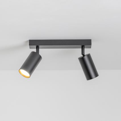 Brilagi - Spot LED dimerizável SELE 2xGU10/6,5W/230V 2700-6500K preto/dourado