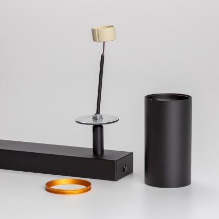 Brilagi - Spot LED dimerizável SELE 2xGU10/6,5W/230V 2700-6500K preto/dourado
