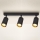 Brilagi - Spot LED dimerizável SELE 3xGU10/6,5W/230V 2700-6500K preto/dourado