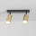 Brilagi - Spot LED dimerizável SELE GOLDEN 2xGU10/6,5W/230V 2700-6500K preto/dourado