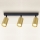 Brilagi - Spot LED regulável SELE GOLDEN 3xGU10/6,5W/230V 2700-6500K preto/dourado