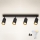 Brilagi - Spot LED RGBW dimerizável SELE 4xGU10/6,5W/230V 2700-6500K preto/dourado