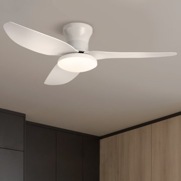 Brilagi - Ventoinha de teto LED com regulação LED/30W/230V 3000-6500K branco + comando