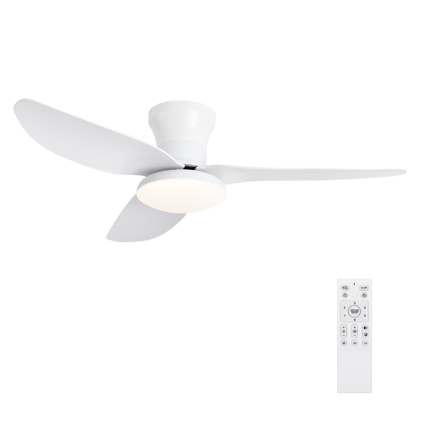 Brilagi - Ventoinha de teto LED com regulação LED/30W/230V 3000-6500K branco + comando