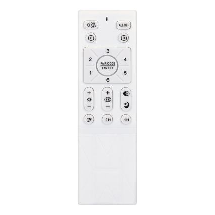 Brilagi - Ventoinha de teto LED com regulação LED/30W/230V 3000-6500K branco + comando