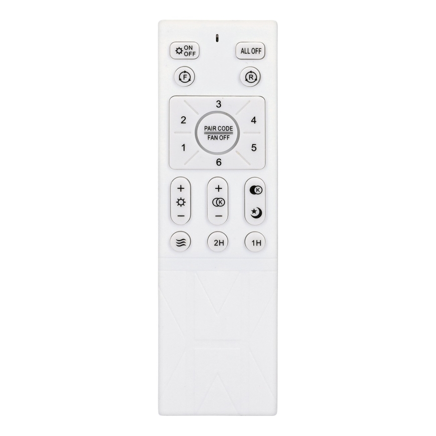 Brilagi - Ventoinha de teto LED com regulação LED/30W/230V 3000-6500K branco + comando