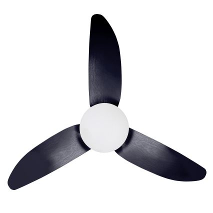 Brilagi - Ventoinha de teto LED com regulação LED/30W/230V 3000-6500K preto + comando