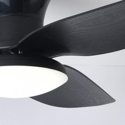 Brilagi - Ventoinha de teto LED com regulação LED/30W/230V 3000-6500K preto + comando