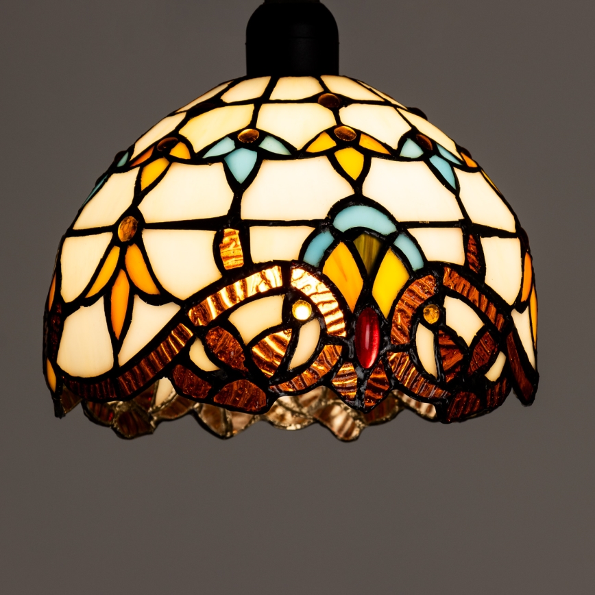 Brilagi - Vidro de substituição universal TIFFANY E27 diâmetro 20 cm