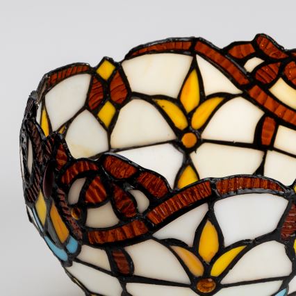 Brilagi - Vidro de substituição universal TIFFANY E27 diâmetro 20 cm