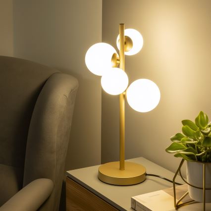 Brilagi - Vidro de substituição para lustre, candeeiro de parede e candeeiro MISTEL, MILLA diâmetro 15 cm branco