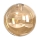 Brilagi - Vidro de substituição para lustre, candeeiro de parede e candeeiro MISTEL, MILLA diâmetro 15 cm dourado