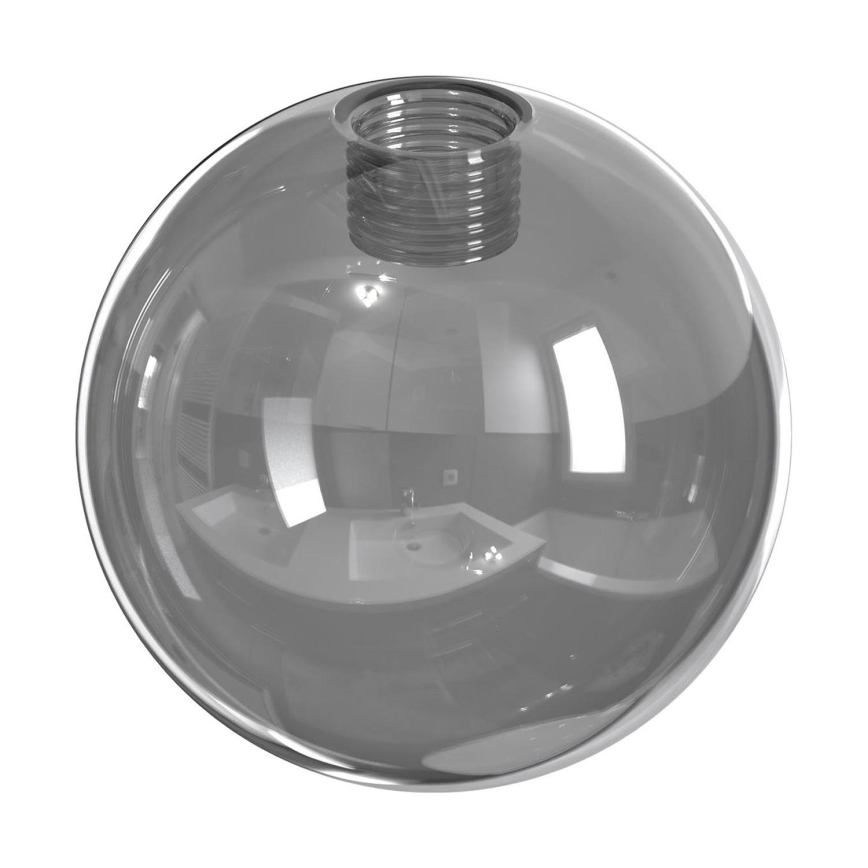 Brilagi - Vidro de substituição para lustre, candeeiro de parede e candeeiro MISTEL, MILLA diâmetro 8 cm fumado