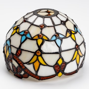 Brilagi - Vidro de substituição universal TIFFANY E27 diâmetro 20 cm