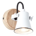 Brilliant - Aplique de parede com spot SEED 1xGU10/5W/230V branco/bege
