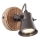 Brilliant - Aplique de parede orientável SEED 1xGU10/5W/230V preto/marrom