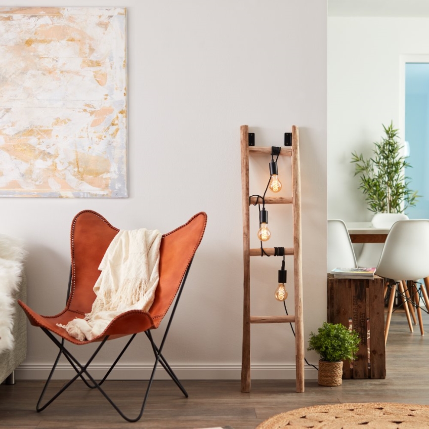 Brilliant - Candeeiro de chão LADDER 3xE27/42W/230V - FSC certificado