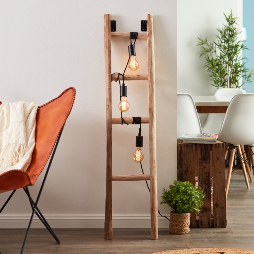 Brilliant - Candeeiro de chão LADDER 3xE27/42W/230V - FSC certificado