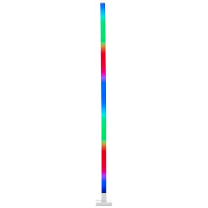 Brilliant - Candeeiro de chão LED RGBW com regulação NEELE LED/6,5W/230V branco + comando