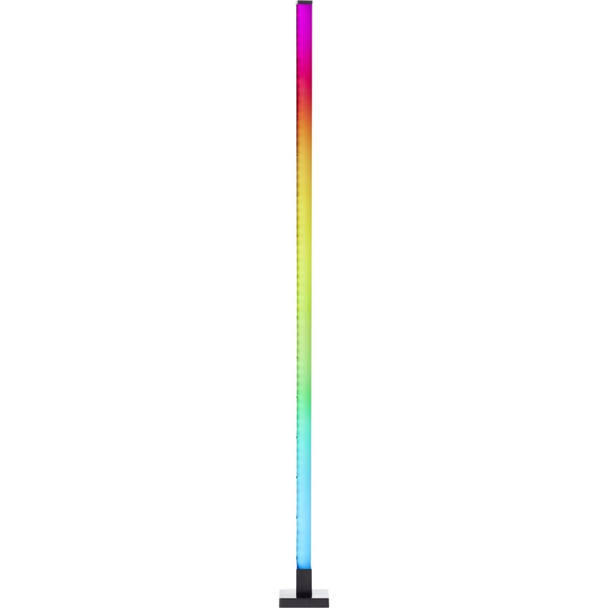Brilliant - Candeeiro de chão LED RGBW com regulação NEELE LED/6,5W/230V preto + comando