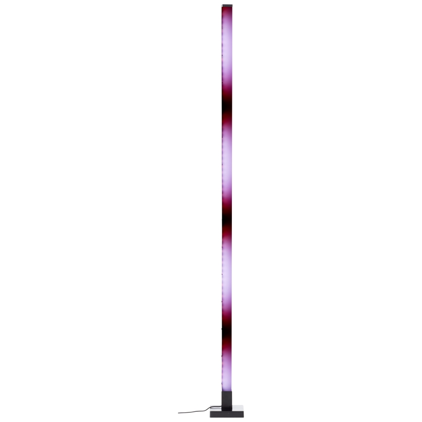 Brilliant - Candeeiro de chão LED RGBW com regulação NEELE LED/6,5W/230V preto + comando