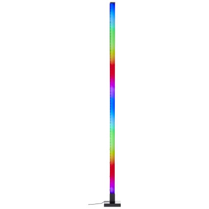 Brilliant - Candeeiro de chão LED RGBW com regulação NEELE LED/6,5W/230V preto + comando