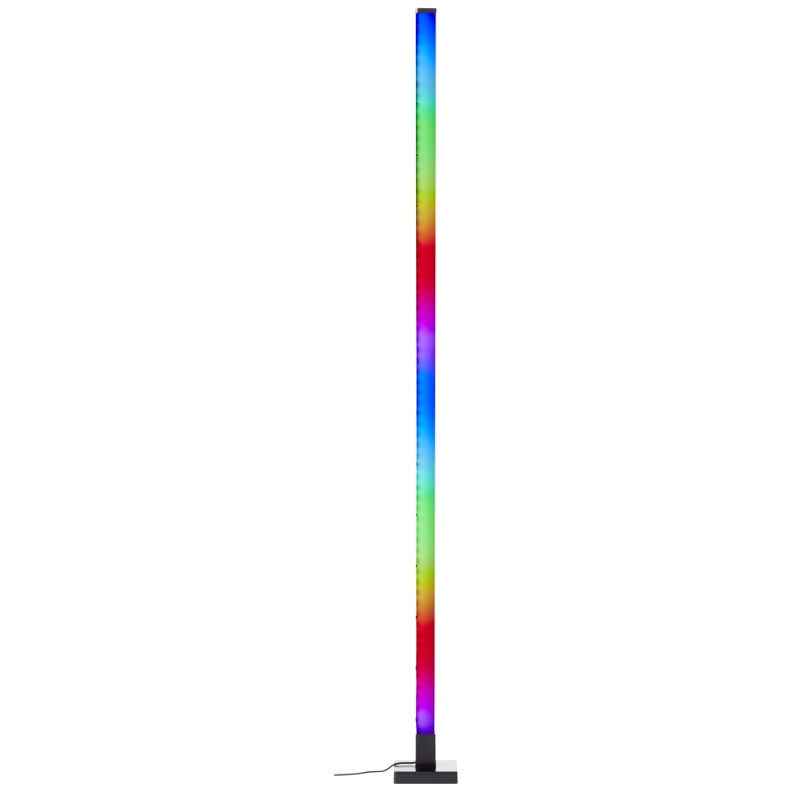 Brilliant - Candeeiro de chão LED RGBW com regulação NEELE LED/6,5W/230V preto + comando