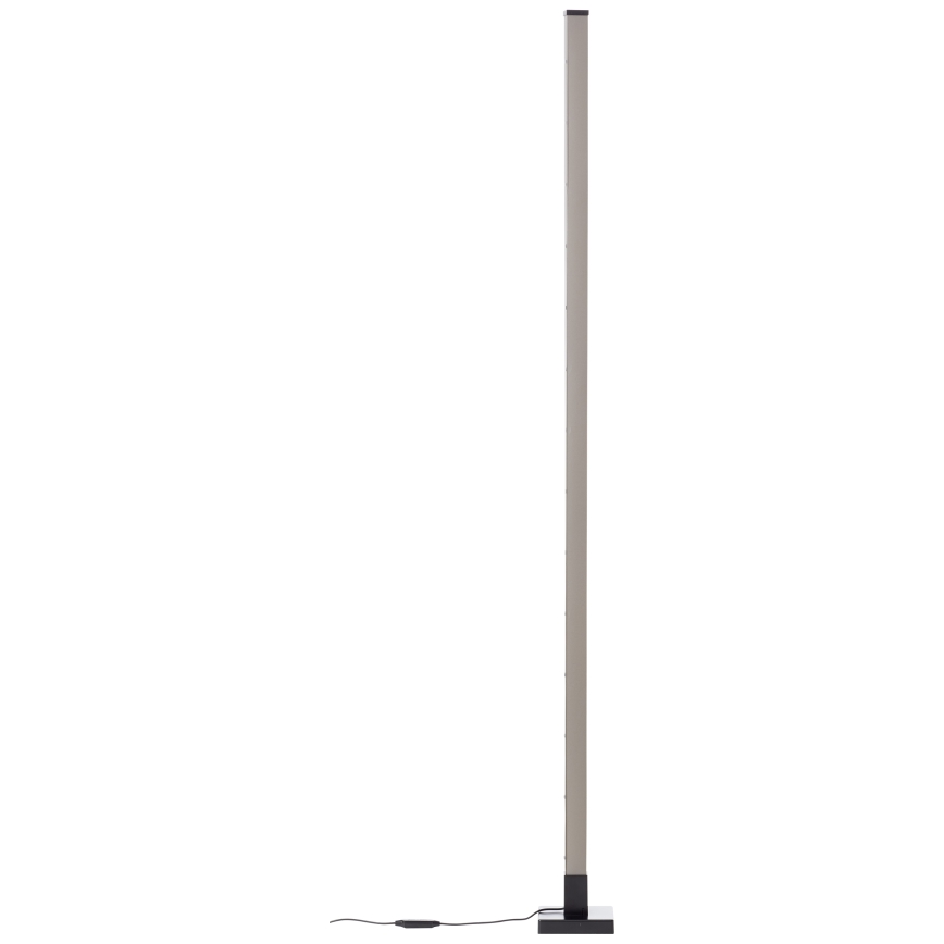 Brilliant - Candeeiro de chão LED RGBW com regulação NEELE LED/6,5W/230V preto + comando
