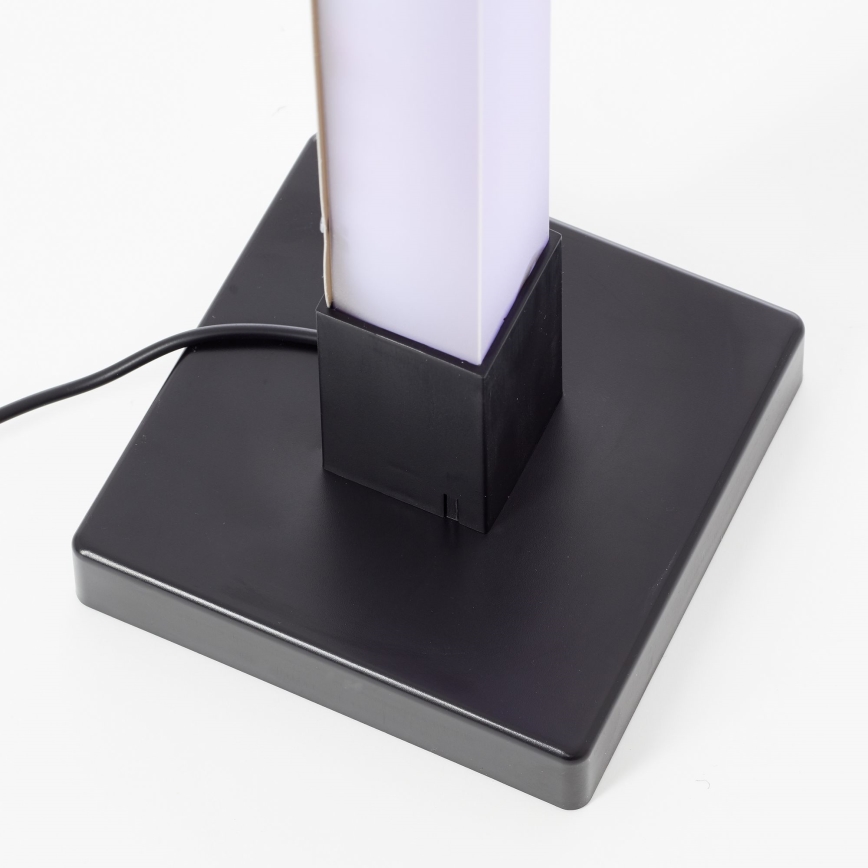 Brilliant - Candeeiro de chão LED RGBW com regulação NEELE LED/6,5W/230V preto + comando