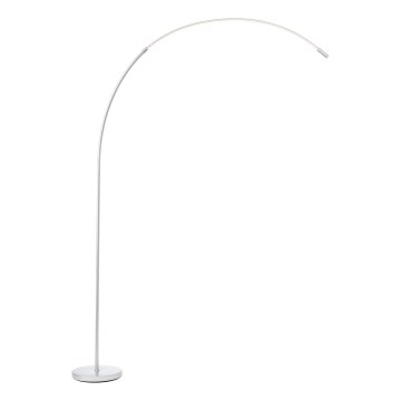Brilliant - Candeeiro de chão LED tátil com regulação BOW LED/14W/230V 3000/4000/6500K cromado mate