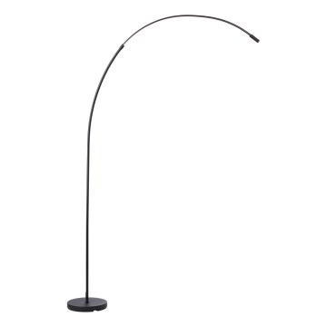Brilliant - Candeeiro de chão LED tátil com regulação BOW LED/14W/230V 3000/4000/6500K preto