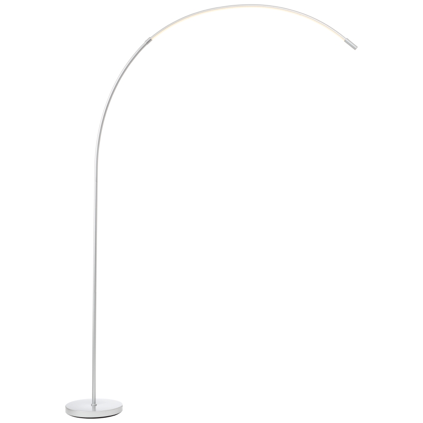 Brilliant - Candeeiro de chão LED tátil com regulação BOW LED/14W/230V 3000/4000/6500K cromado mate