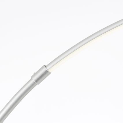Brilliant - Candeeiro de chão LED tátil com regulação BOW LED/14W/230V 3000/4000/6500K cromado mate