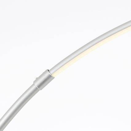 Brilliant - Candeeiro de chão LED tátil com regulação BOW LED/14W/230V 3000/4000/6500K cromado mate