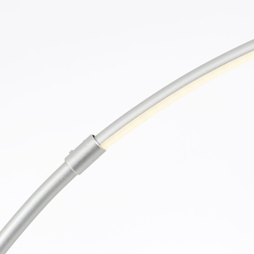 Brilliant - Candeeiro de chão LED tátil com regulação BOW LED/14W/230V 3000/4000/6500K cromado mate