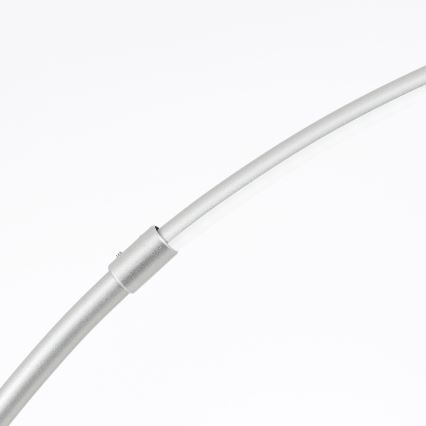Brilliant - Candeeiro de chão LED tátil com regulação BOW LED/14W/230V 3000/4000/6500K cromado mate