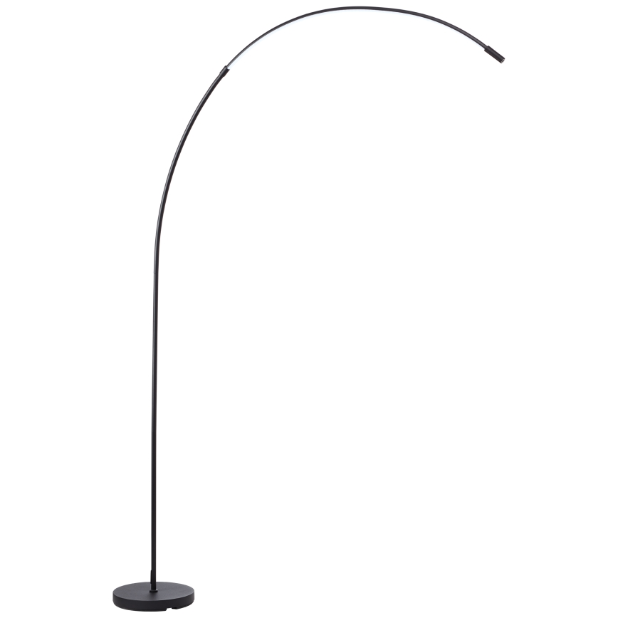 Brilliant - Candeeiro de chão LED tátil com regulação BOW LED/14W/230V 3000/4000/6500K preto