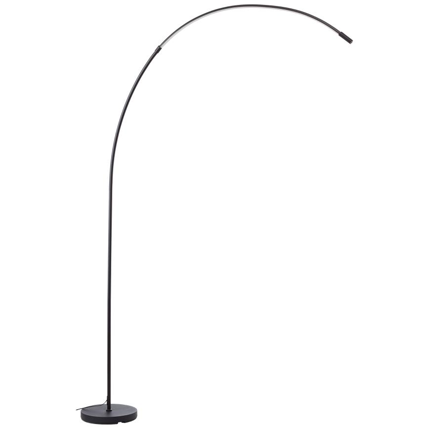 Brilliant - Candeeiro de chão LED tátil com regulação BOW LED/14W/230V 3000/4000/6500K preto