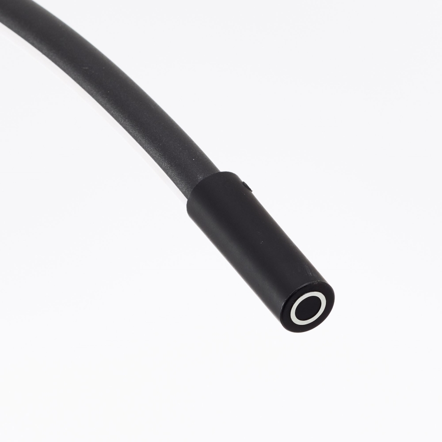 Brilliant - Candeeiro de chão LED tátil com regulação BOW LED/14W/230V 3000/4000/6500K preto