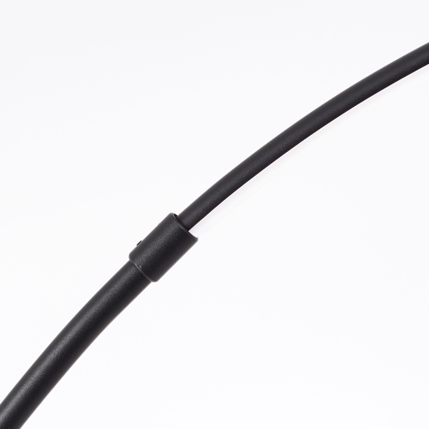 Brilliant - Candeeiro de chão LED tátil com regulação BOW LED/14W/230V 3000/4000/6500K preto