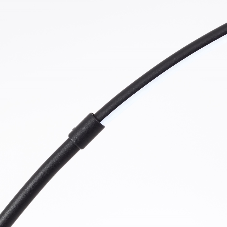 Brilliant - Candeeiro de chão LED tátil com regulação BOW LED/14W/230V 3000/4000/6500K preto